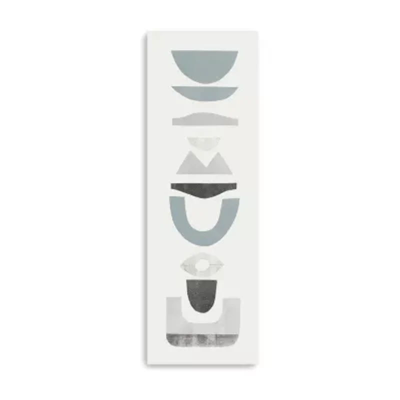 Lumaprints Neutral Totems Ii Giclee Canvas Art