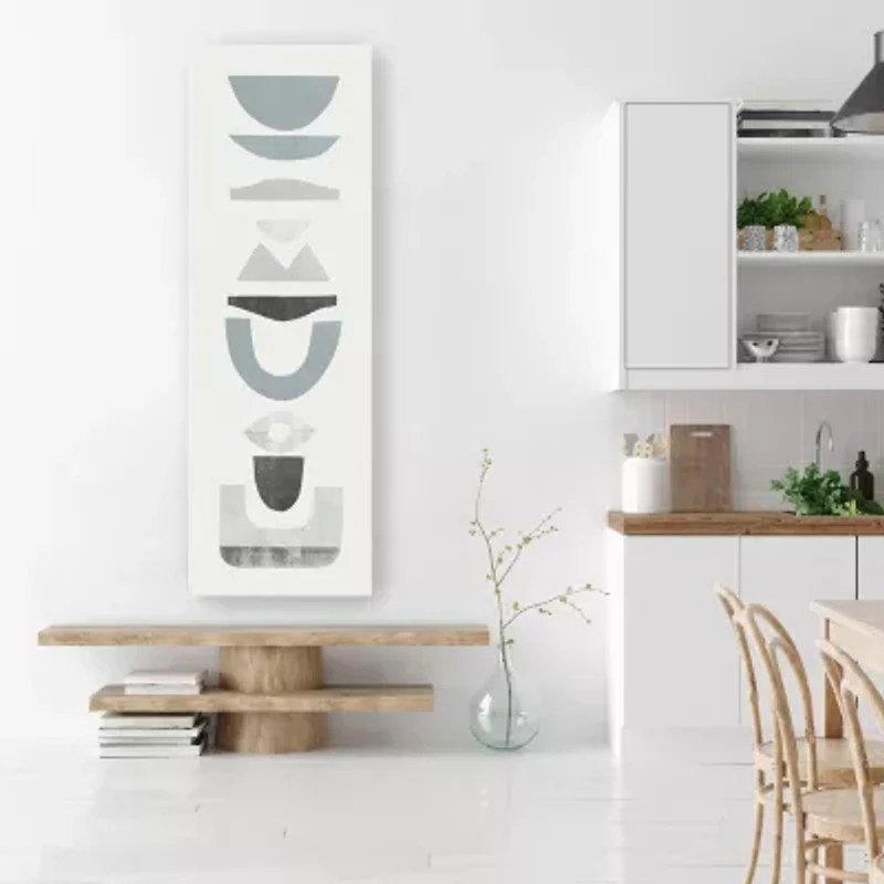 Lumaprints Neutral Totems Ii Giclee Canvas Art