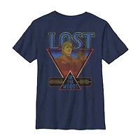 Little & Big Kid Boys Crew Neck Short Sleeve Slim Fit Frozen Graphic T-Shirt