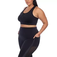 White Mark Womens High Support Sports Bra Ps18580