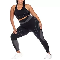 White Mark Womens High Support Sports Bra Ps18582