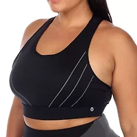 White Mark Womens High Support Sports Bra Ps18582