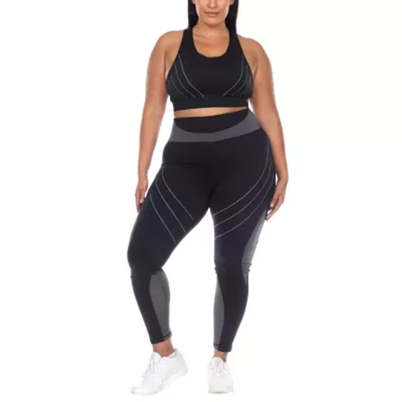 White Mark Plus Legging Set