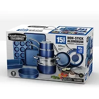 Granitestone 15-pc. Non-Stick Cookware Set