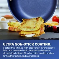 Granitestone Blue 10-pc. Nonstick Pots and Pans Cookware Set
