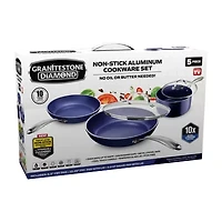 Granitestone Blue 5-pc. Nonstick Cookware Set