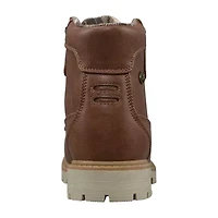 Lugz Womens Mantle Block Heel Lace Up Boots