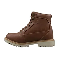 Lugz Womens Mantle Block Heel Lace Up Boots