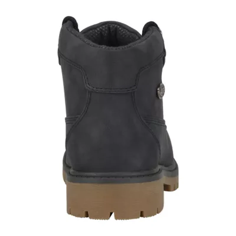 Lugz Womens Mantle Mid Block Heel Lace Up Boots
