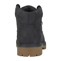 Lugz Womens Mantle Mid Block Heel Lace Up Boots
