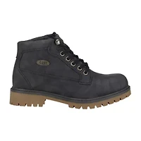 Lugz Womens Mantle Mid Block Heel Lace Up Boots