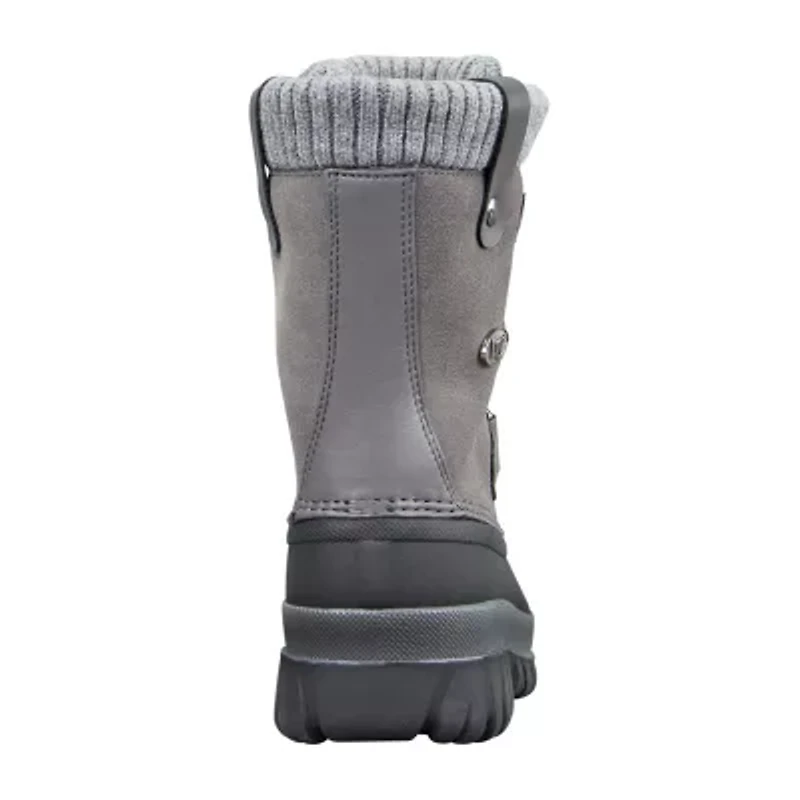 Lugz Womens Stormy Water Resistant Flat Heel Winter Boots