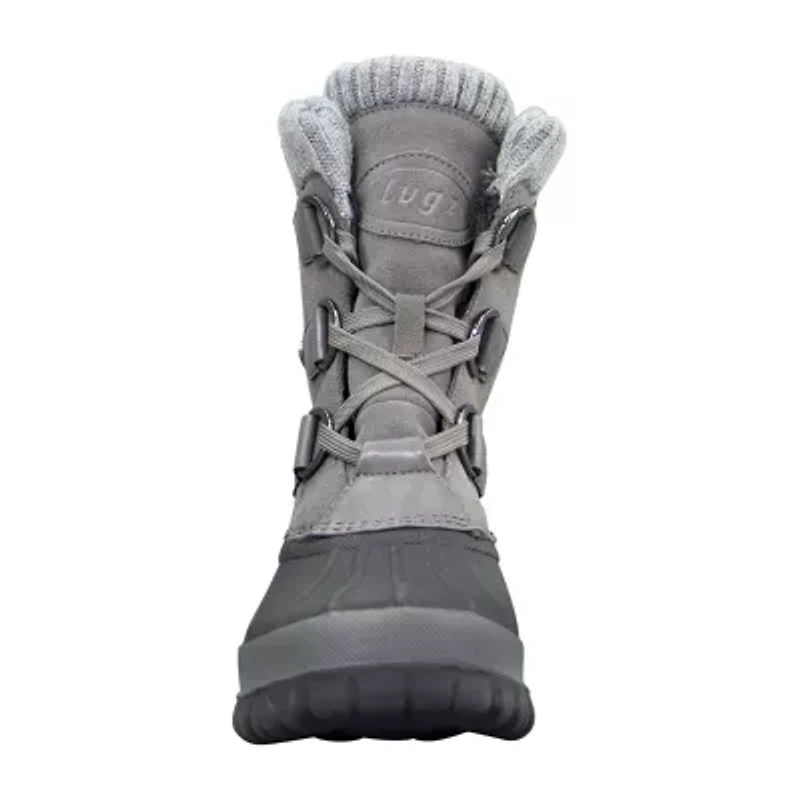 Lugz Womens Stormy Water Resistant Flat Heel Winter Boots