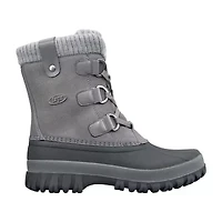 Lugz Womens Stormy Water Resistant Flat Heel Winter Boots