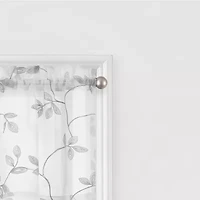 Regal Home Meadow Embroidered Rod Pocket Valance