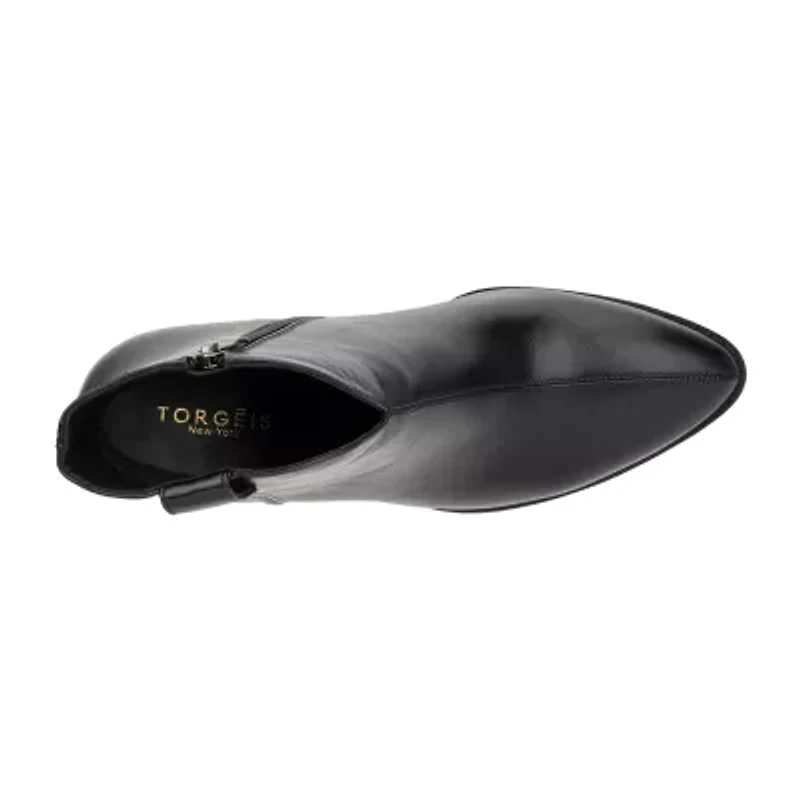 Torgeis Womens Daralyn Block Heel Booties