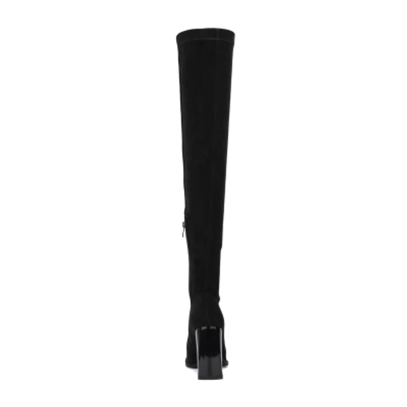 Torgeis Womens Sasha Block Heel Over the Knee Boots