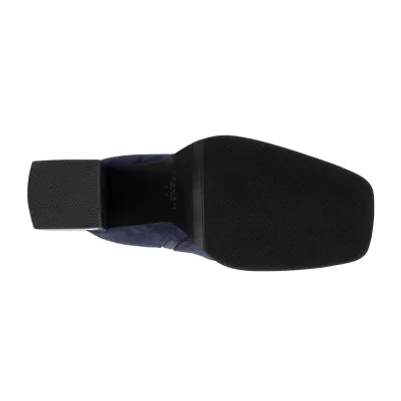 Torgeis Womens Sasha Block Heel Over the Knee Boots