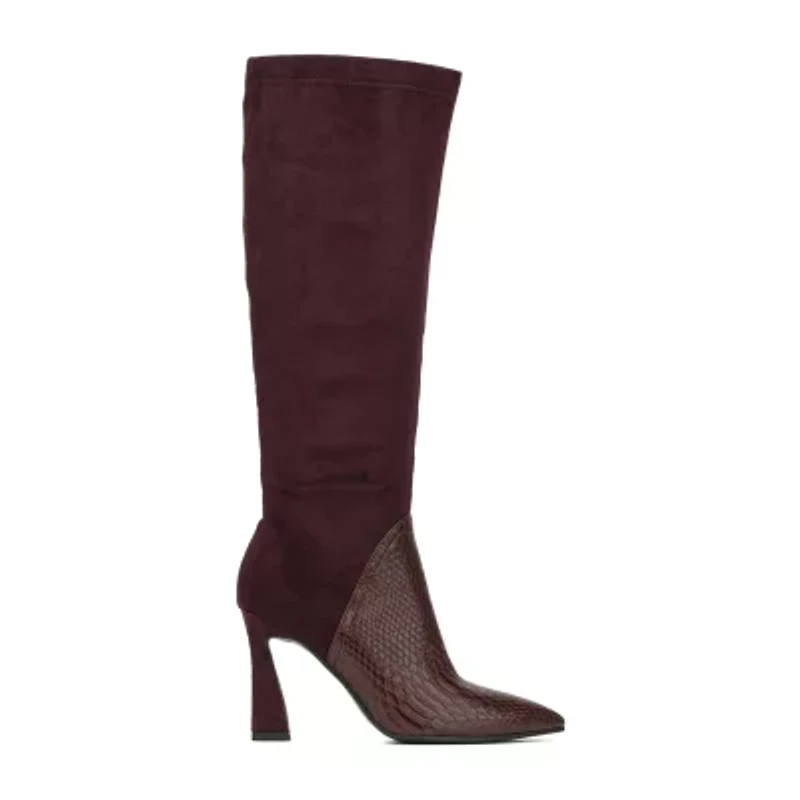 Torgeis Womens Mia Stiletto Heel Dress Boots