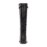 Torgeis Womens Serafina Stacked Heel Dress Boots