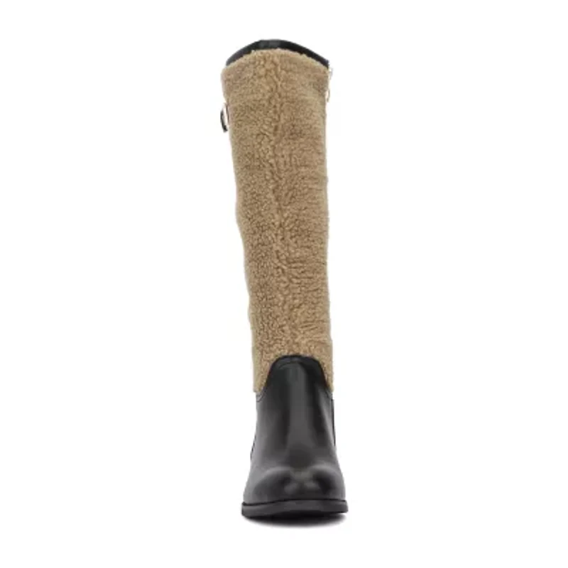 Torgeis Womens Misty Flat Heel Dress Boots