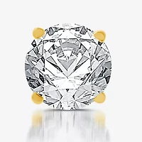 Classic Collection 1/2 CT. T.W. Natural White Diamond 10K Gold 5.2mm Single Earring