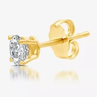 (H-I / I1) Ever Star 1/2 CT. T.W. Lab Grown White Diamond 10K Gold 5.2mm Single Earring
