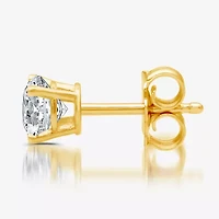 (H-I / I1) Ever Star 1/2 CT. T.W. Lab Grown White Diamond 10K Gold 5.2mm Single Earring
