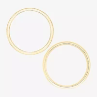 Unisex Adult 14K Gold Wedding Ring Set