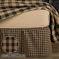 VHC Brands Country Check 16" Bed Skirt