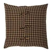 VHC Brands Country Check Euro Sham