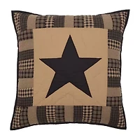 VHC Brands Country Check Star Euro Sham