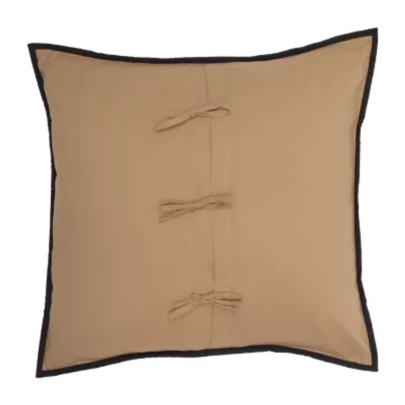 VHC Brands Country Check Star Euro Sham