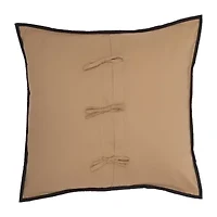 VHC Brands Country Check Star Euro Sham