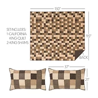 VHC Brands Kettle Grove Reversible Quilt Set