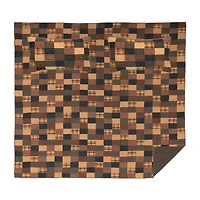 VHC Brands Patriotic Patch Reversible Quilt Set