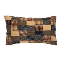 VHC Brands Patriotic Patch Pillow Sham