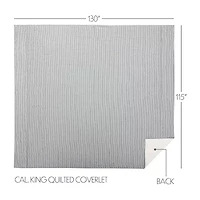VHC Brands Sawyer Mill Stripe Reversible Quilt