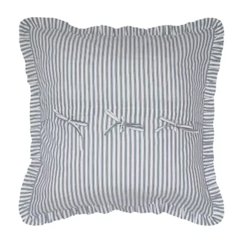 VHC Brands Sawyer Mill Stripe Euro Sham