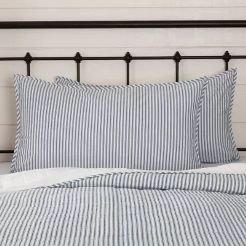 VHC Brands Sawyer Mill Stripe Pillow Sham