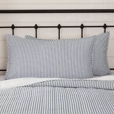 VHC Brands Sawyer Mill Stripe Pillow Sham