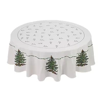 Spode Christmas Tree Round Tablecloth