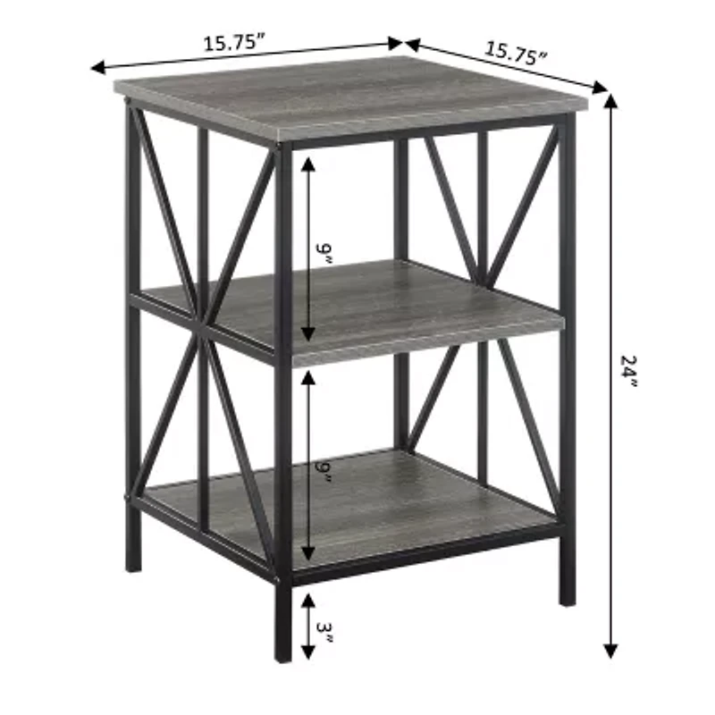 Convenience Concepts Tucson Storage End Table
