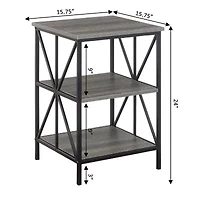 Convenience Concepts Tucson Storage End Table