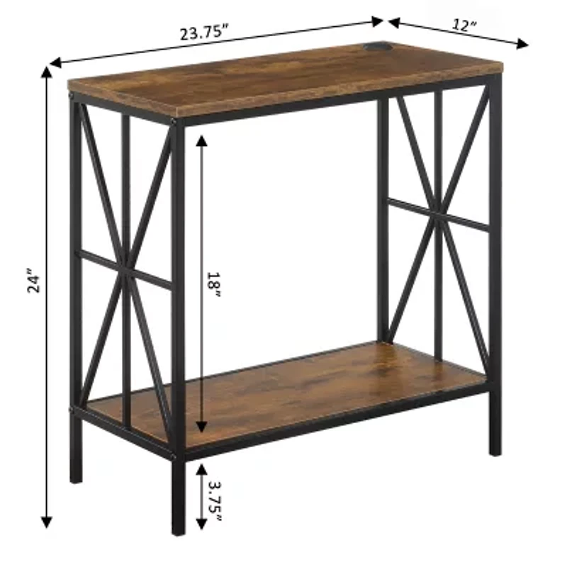 Tucson End Table with USB Port