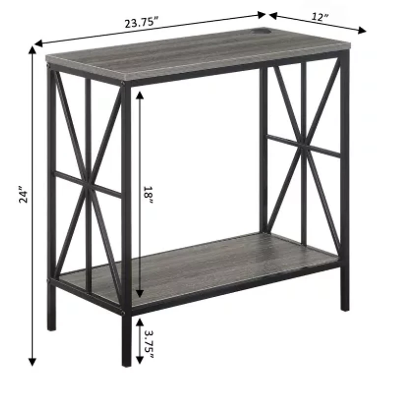 Tucson End Table with USB Port
