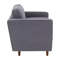 Corliving Mulberry Tufted Upholstered Club Chair