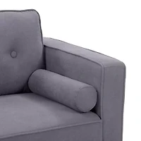 Corliving Mulberry Tufted Upholstered Club Chair
