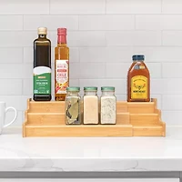 Home Expressions Bamboo 3-Shelf Riser