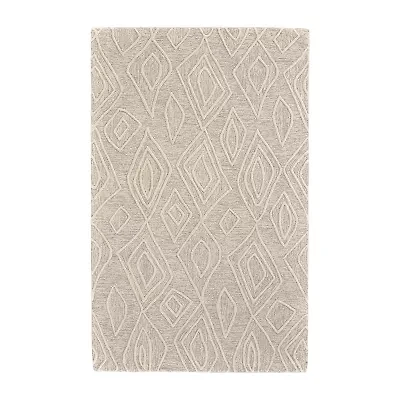Weave And Wander Fadden Geometric Hand Tufted Indoor Rectangle Accent Rugs